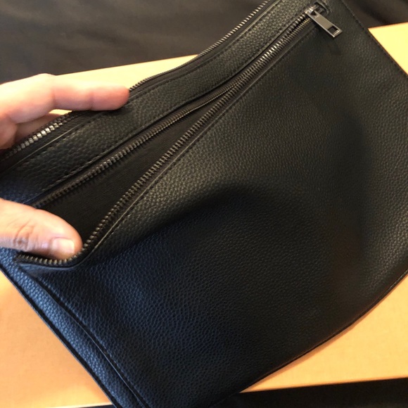 zara mens clutch bag